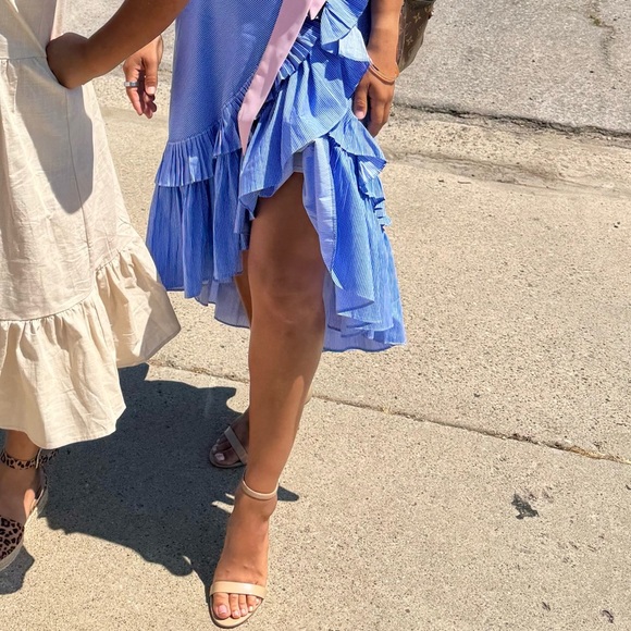 Sam Edelman Patti Ankle Strap Sandal Nude Soft Beige Patent Size 7 - Picture 16 of 16